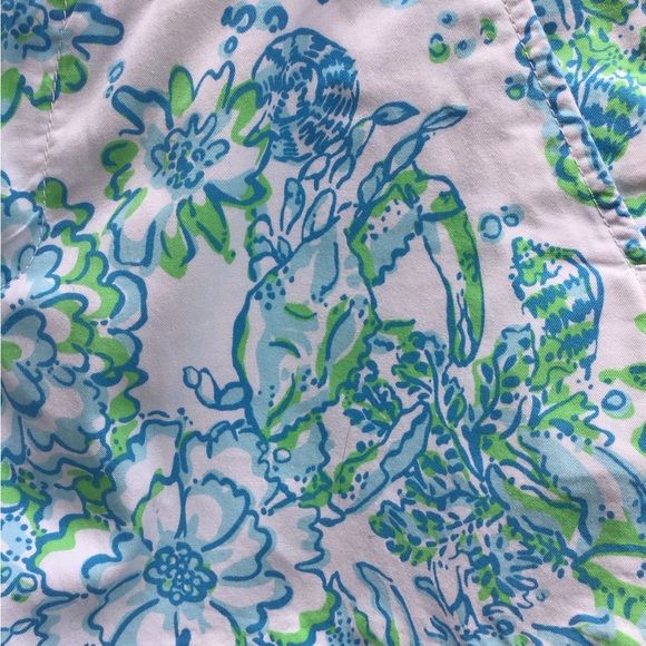 Lilly Pulitzer buttercup shorts size 6 - Picture 2 of 3